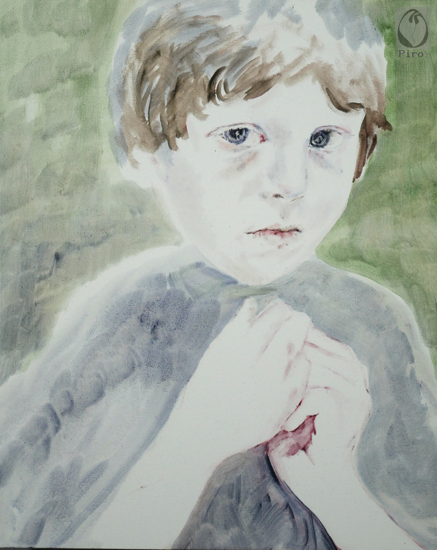 oil on canvas - olio su tela di Piro